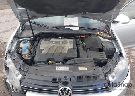 2014 Volkswagen Jetta Sportwagen 2.0L Tdi из США, поврежденный, VIN 3VWML7AJ1EM628675